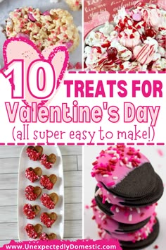 valentine's day treats that are easy to make and perfect for the whole family