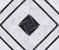 an abstract marble pattern with black and white lines in the center, forming a diamond shape