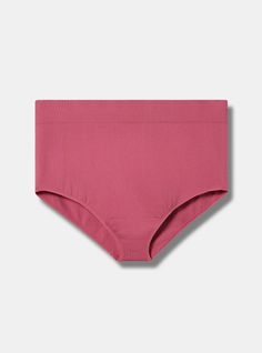 Matching Set Sku: 13886485 FIT High rise. Full coverage. MATERIALS + CARE Seamless ribbed knit fabric. . 95% nylon, 5% spandex. Machine wash cold. . Imported. DETAILS Ribbed detail. The best plus size women's seamless ribbed high-rise brief panty boyshort panties in red violet made of seamless. Torrid is your destination for cozy fall and winter clothes to keep you warm and comfortable. Stretch Solid Ribbed Bottoms, Compressive Seamless Bottoms, Stretch Ribbed Bottoms, Compressive Seamless Elastane Bottoms, Stretch Ribbed Pink Bottoms, Pink Stretch Ribbed Bottoms, Pink Ribbed Stretch Bottoms, Stretch Pink Bottoms With Ribbed Waistband, Pink Stretch Bottoms With Ribbed Waistband