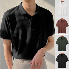 Similar Items Description Size:S,M,L,XL,2XL,3XL,4XL,5XL Fabric Material:90%Polyester+10%Spandex Colour:Black,White,Green,Rust Suitable Type:Fit Style:Basics Occasion:Leisure Pattern:Solid color Thickness:Moderation Product Description:Men's Solid color short sleeve tops. Package Included: 1 * Tops Please note: Thanks to your understanding, the size may be 2 cm / 1 inch inaccurate due to manual measurements. Size Shoulder Bust Sleeve length Armhole Length US/UK/AU Size cm inch cm inch cm inch cm Mens Casual Short Sleeve Shirts, Men Cropped Shirt Outfit, Men College Outfits Casual, Henley Top Men, Short Sleeve Sweater Outfit, Cropped Shirt Outfit, Slim Fit Shirts For Men, Shirt Collar Pattern, College Outfits Casual