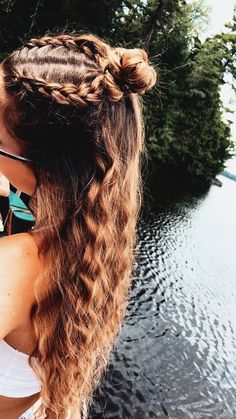 Coco Hair, Peinados Fáciles Para Cabello Corto, Sporty Hairstyles, Teen Hairstyles, Easy Hairstyles For Long Hair, Braids For Long Hair, Volleyball Hairstyles