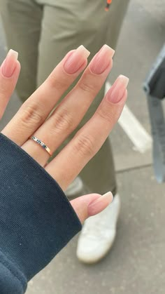 Nails Desing, Minimalist Nails, Manicure Y Pedicure, Best Acrylic Nails, Nude Nails, Nails Inspo, Nail Manicure