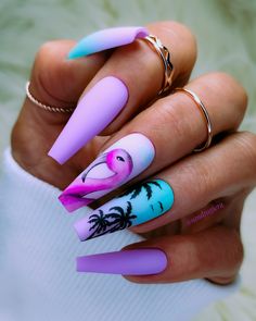 Gearbeitet mit den Produkten von Nails International Nail Art Ete 2022, Checker Nails, Aloha Nails, Neon Summer, Summer Nails Beach, Tree Nails