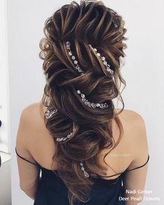 Romantic Bridal Updos, Wavy Wedding Hair, Hairstyle Inspiration, Long Hair Wedding Styles, Working Women, Hair Braid, Sleek Ponytail, Trending Hairstyles