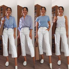 Straight Leg Jeans Outfits, Look Legging, Business Casual Outfits For Work, Outfit Jeans, Wardrobe Outfits, Stylish Work Outfits, Winter Mode