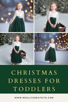 Discover how the 'Green Girls Toddler Dress' can bring a burst of color and joy to your little one's wardrobe this holiday season. Perfect for special occasions or just everyday play, this dress is sure to be a hit among toddlers and parents alike. Explore this must-have fashion accessory for your toddler's festive wardrobe today! Green Long Sleeve Holiday Dress For Festive Occasions, Green Long Sleeve Holiday Dress For Winter, Green Long Sleeve Dress For Dress-up, Green Long Sleeve Holiday Dress, Christmas Dresses For Toddlers, Dresses For Toddlers, Wedding Kids Outfit, Lace Back Dress, Kids Christmas Dress