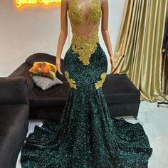 Size: UK - 8 Green Mermaid Prom Dress, Mermaid Prom Dresses Long, Aliexpress Dresses, Men Prom, Prom Suit, Prom Tuxedo, Suit Clothing, Dress Men, Prom Dresses Long Mermaid