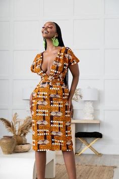 Wardrobe Overhaul, Ankara Outfits, Goddess Fashion, Afro Fashion, African Fabric Dress, Style Africain, Ankara Designs, African Styles, Best African Dresses