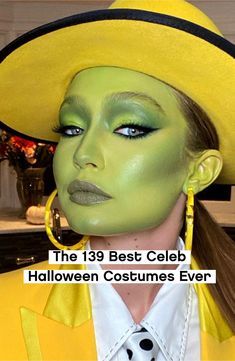 Disney Halloween Costumes Diy, Makeup Karakter, Makeup Clown, Makeup Zombie, The Mask Costume, Best Celebrity Halloween Costumes, Clown Halloween, Halloween Makeup Pretty, Cool Halloween Makeup