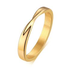 Gold twisted ring band Mobius Ring, Earrings Men, Rolling Ring, Engagement Model, Leg Chain, Thick Ring, Time Limit, Stylish Rings, Trendy Ring