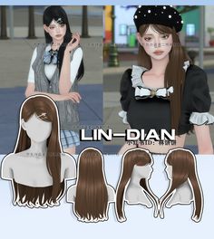 9.30 | Patreon Sims 4 Shawl Cc, Sims 4 Hair Long, Long Hair Sims 4 Cc, Sims 4 Japanese Cc, Sims 4 Hair Male, Sims 3 Mods, Cat Headband, Sims 4 Anime, Sims 4 House Plans