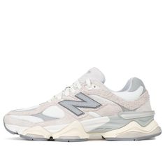 New Balance 9060 'Moonbeam Sea Salt' U9060HSC New Balance Moonbeam, Tech Aesthetic, Sneakers Noir, New Balance 9060, Womens Air Jordans, New Balance 574, Nike Dunk High, Summer Lookbook, Nike Tech Fleece