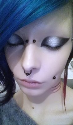 Club Makeup, Alt Makeup, Cool Makeup Looks, Gothic Makeup, Makeup Eyelashes, Eye Makeup Designs