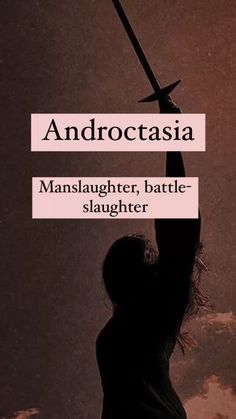 Androctasia Nicknames- Andie, Dro, Tasia, Tassie Female personification of manslaughter in Greek mythology #rarenames #powerfulnames #girlsnames #names Greek Mythology Names And Meanings, Greek Mythology Names, Dark Elf Names, Sick Names, Mythology Names, Disturbing Books, Greek Names