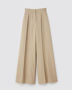 The ADEAM x Carolyn Murphy Kyoto Trouser are a perfect take on being minimally designed with a focus on the fit and modernity, including a fly front and side seam pockets for functionality. All fabrics used for this collaboration collection are beautiful in quality while also being sustainably sourced and produced. Elegant Beige Pants, Designer Wide Leg Pants For Formal Occasions, Elegant Brown Leather Pants, Modern Formal Beige Bottoms, Modern Beige Formal Pants, Carolyn Murphy, Beige Color, Focus On, Cotton Linen