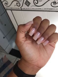 Swag Nails Short, Nails Baddie, Nail Glam, Nails Classy, Milky Nails, Ombre Nail, Edgy Nails, Work Nails