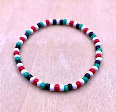 ⚠️NOTE: Please do NOT guess wrist size! Always measure your wrist :) Kenya Flag Bead Bracelet 🇰🇪 | Sudan Flag Bracelet 🇸🇩  Represent your flag and nation!! Great patriotic bracelet for African/ Caribbean / West Indies Carnivals or Parades. Great for repping any black🖤, white🤍, red ❤️, and green💚 flags or if you just love this color combination. 📌 Details: * 4mm Seed Beads * Elastic Stretch Cord  IMPORTANT -- PLEASE READ  ⭐️ NOTE: Ullabeads jewelry pictures are enlarged to show detail. Th Somaliland Flag, Sudan Flag, Kenya Flag, Patriotic Bracelet, Green Flags, Flag Bracelet, Flag Beads, Jewelry Pictures, Black Seed