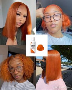 Brown Ginger Hair Black Women, Ginger Hair Colour, Honey Brown Hair Dye, Ginger Hair Dyed, Hair Inspiration Long