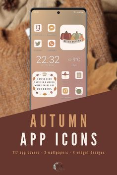 Want a cute new phone aesthetic? In this Sweet Autumn kit 𝘆𝗼𝘂 𝗴𝗲𝘁 𝟭𝟭𝟳 𝗮𝗽𝗽 𝗰𝗼𝘃𝗲𝗿𝘀, 𝟮 𝘄𝗮𝗹𝗹𝗽�𝗮𝗽𝗲𝗿𝘀 𝗮𝗻𝗱 𝟰 𝘄𝗶𝗱𝗴𝗲𝘁 𝗱𝗲𝘀𝗶𝗴𝗻𝘀.! 𝗖𝗮𝗻 𝗯𝗲 𝘂𝘀𝗲𝗱 𝗳𝗼𝗿 𝗮𝗻𝗱𝗿𝗼𝗶𝗱 & 𝗶𝗢𝗦. Click to buy! | ios aesthetic home screen | ios home screen ideas | ios app icon design | ios 16 home screen ideas autumn | ios 16 home screen ideas fall aesthetic | aesthetic android homescreen | android homescreen autumn | fall phone wallpaper | android app icon