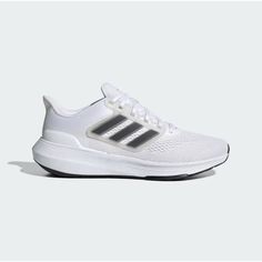 Adidas Ultrabounce Men's Running Sneaker White Black (Hp5778) Size 11.5 Brand New With Box Adidas Sporty Running Shoes With Perforations, Adidas White, Shoes Adidas, Sneakers Men Fashion, Man Running, White Adidas, Running Sneakers, Sneakers White, Adidas Shoes