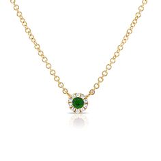 Discover timeless elegance with this Emerald & Diamond Necklace, featuring a stunning blend of vibrant green emeralds and sparkling diamonds. Set against a backdrop of 14K gold, the necklace showcases exquisite emeralds that radiate their deep, lush hue, complemented by diamonds totaling 0.12 carats for added brilliance. The elegant 14K gold chain enhances the piece’s sophistication, providing a classic yet contemporary touch. Perfect for special occasions or to add a touch of luxury to everyday Emerald Diamond Necklace, Tennis Jewelry, Engagement Rings Couple, Diamond Education, Custom Ring Designs, Womens Wedding Bands, Vibrant Green, Engagement Ring Wedding Band, Emerald Diamond