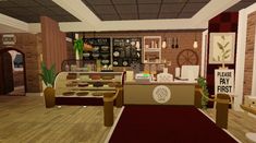 Bloxburg Cafe Ideas Design Bloxburg Corner Cafe Ideas, Bloxburg Coffee Shop Ideas Interior, Small Cafe Design Bloxburg, Cozy Cafe Bloxburg, Blocksburg Cafe Ideas, Bloxburg Cafe Ideas Aesthetic, Bloxburg Cafe Layout One Story, Cafe Bloxburg Interior, Caffe Ideas Bloxburg