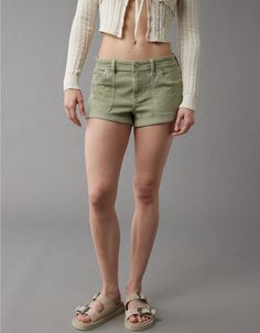 Relaxed Fit Bottoms For Summer Day Out, Casual Summer Shorts With Relaxed Fit, Comfortable Stretch Shorts For Summer, Comfortable Relaxed Fit Shorts For Spring, Relaxed Fit Bottoms For Warm Weather Day Out, Relaxed Short Summer Tops, Comfortable Stretch Bottoms For Summer, Fitted Casual Shorts, Casual Mid-rise Summer Shorts