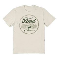 Rev up your casual look with this men's Ford Bronco graphic tee.Rev up your casual look with this men's Ford Bronco graphic tee.FEATURES Crewneck Short sleeveFABRIC & CARE Cotton Machine wash Imported Size: XXL. Color: Natural. Gender: male. Age Group: adult. Pjs For Men, Quilted Clothing, Label Tag, Ford Bronco, Graphic Tee Shirts, Casual Look, Mens Graphic Tee, Hats For Men, Tshirt Print