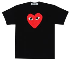 Shop the Red Play Comme des Garçons T-Shirt (Black) on the Dover Street Market New York E-Shop Available online with express delivery and free US returns.