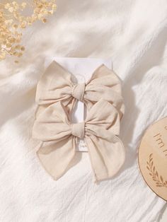 2pcs Solid Color Bow Ribbon Covered Baby Hair Clips For Bangs And Kids Hair Accessories Love Valentine Multicolor    Polyester Plain    Baby Supplies, size features are:Bust: ,Length: ,Sleeve Length: Bows For Hair, Baby Hair Accessories, Baby Hair Clips, Bow Ribbon, Baby Cover, Baby Supplies, Kids Hair, Kids Hair Accessories, Handmade Bows