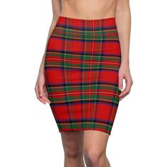 Introducing the perfect skirt for plaid enthusiasts who value comfort and quality. Whether you're looking to enhance your collection or find the perfect gift, this lightweight Plaid Tartan Mini Skirt, Holiday Flannel Skater Skirt, Buffalo Plaid Pencil Skirt, High Waisted Red and Green Fitted Bodycon Skirt XS-2XL is a season favorite! Comfortable, soft to the touch, and made with thin, stretchy, lightweight material that allows you to wear it comfortably by itself in the warmer months or with leg Green Outfit Fall, Aesthetic Plaid, Holiday Flannel, Tartan Mini Skirt, Fall Flannel, Plaid Pencil Skirt, Green Outfit, Casual Skirt, Body Con Skirt