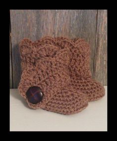 Crochet Baby Ugg Boots  Brown Baby Uggs  Baby Girl by MamaTCrafts Ugg Boots Brown, Brown Fur Boots, Baby Ugg Boots, Girl Uggs, Crochet Baby Boots, Baby Uggs, Crochet Baby Girl, Shoes For Girls