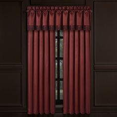 Chianti Red Window Straight Valance Red Comforter Sets, Red Comforter, Red Throw Pillows, King Comforter Sets, Darkening Curtains, Lattice Pattern, Room Darkening Curtains, Window Valance, Window Panels