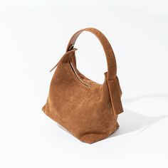 Sloane Suede Mini Bag Hand Bags For Women, Suede Purse, Suede Bag, Caramel Brown, Ținută Casual, Leather Bags Handmade, Small Purse, Womens Purses, Metal Hardware