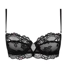 Demi-cup bra LISE CHARMEL Sublime en Dentelle Siren Makeup, Mastectomy Tattoo, Demi Cup Bra, Demi Cup, Cute Bras, Lace Bras, Lingerie Outfits, Pretty Lingerie, Cup Bra