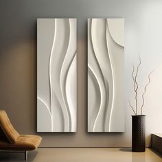 Modern Plastering, Wall Art Panel, Sculpture Modern, Textured Canvas, Textured Canvas Art, Plaster Art, Mural Wall Art, Wall Decor Set, Amazing Art Painting