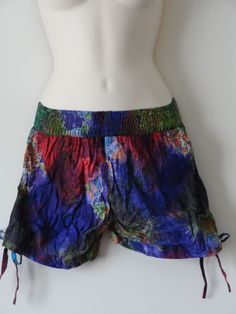 Beach bikini shorts. Hippie Beach or Pom pom or boho cotton shorts for –… Cotton Beachwear Shorts For Beach Party, Cotton Bottoms For Beach Party In Summer, Summer Beach Party Cotton Bottoms, Beachwear Bottoms With Built-in Shorts For Festival, Hippie Beach Shorts For Summer, Bohemian Beach Bottoms Short Length, Bohemian Beach Shorts For Summer, Bohemian Short Bottoms For Beach, Bohemian Short Bottoms For Beach Season