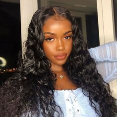 Loose Curly Swiss Lace Frontal Human Hair Wig Brazilian 8A-dolahair-store Affordable Human Hair Wigs, Loose Deep Wave, Textured Curly Hair, Deep Wave Hairstyles, Curly Human Hair Wig, 360 Lace Wig, Brown Blonde, Lace Closure Wig, Deep Wave