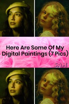 there are some of my digital paintings 7 pics to choose from in this post