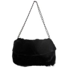 2000s Bags, High End Handbags, Fur Handbag, Ant Farms, Fur Handbags, Eye Makeup Designs, Fur Bag, Crocodile Print, Shoulder Bag Black