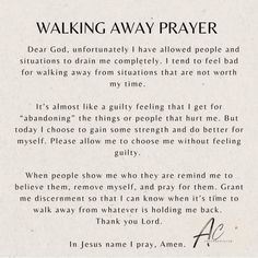 If you’re anything like me, then you feel bad putting yourself first even when necessary. People like this tend to take others feelings into consideration even when they are done so WRONG…This is a reminder that removing yourself from situations that are draining you does not make you a bad person. God bless you all 🤍. Prayer To Remove Toxic People, God Removes People From Your Life, Praying Wife, Prayer For My Marriage, Motivational Bible Verses, Healing Scriptures, Bedtime Prayer, Morning Prayer Quotes