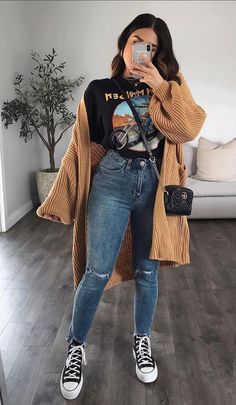 Woods Aesthetic Outfit, Fall Going Out Outfits, Elegante Casual, Causual Outfits, Kawaii Drawings, Casual Winter Outfits, Edgy Outfits, Fall Fashion Outfits, Mom Outfits