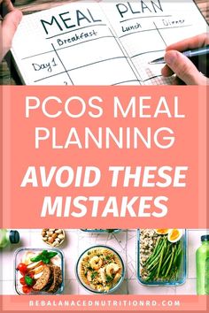 Struggling with PCOS meal planning? Learn how to avoid 6 common mistakes that could sabotage your diet. From balancing your plate to planning snacks, this guide helps you make meal planning work for PCOS.