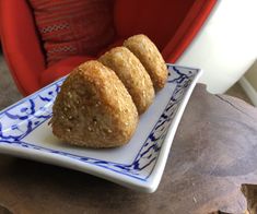 Air Fryer "Grilled" Onigiri Yaki Onigiri Air Fryer, Onigiri Air Fryer, Air Fryer Onigiri, Grilled Onigiri, Sticky Rice Balls, Yaki Onigiri, Onigiri Recipe, Meat Dumplings, Lunch On The Go