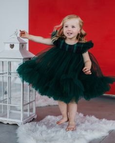 Emerald Green Plaid Dress, Christmas Baby Girl Photoshoot, Tutu Tulle Toddler Dress, Xmas Kids Costume, Knee Length, Party Gown Cute Christmas baby girl dress  have very original fashionable design and made of high-quality fabrics will be perfect for any celebration....Christmas, birthday, wedding, parties, photography, Valentine's Day, dance, evening, flower girl  dress, ball gown, festivals wear, dance, dress-up, fairy & princess costumes or other special occasional events.    All our dresses Baby Girl Green Dress, Toddler Christmas Dresses, Plaid Christmas Dress, Fairy Princess Costume, Green Plaid Dress, Toddler Christmas Dress, Christmas Dress Baby, Draping Fashion, Dress Christmas