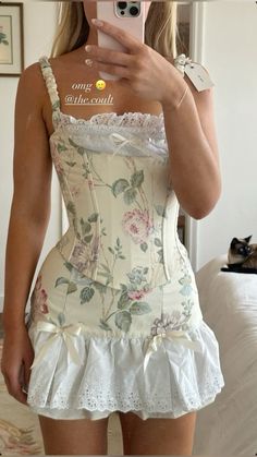 Milkmaid Aesthetic, Classy Coquette, Looks Adidas, Lookbook Outfits, Fashion Sewing, Fancy Dresses, Dream Dress, Classy Outfits, Pretty Dresses