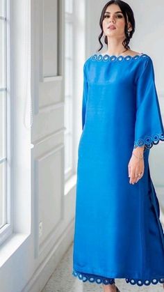 Solids Pakistani Dresses, Plain Suit Designs Pakistani, Latest Suit Design, Style Outfits Summer, Plain Dresses, Summer Vibes Aesthetic, Lawn Dresses