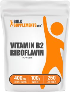 BulkSupplements Vitamin B2 Riboflavin Powder 100g Sistem Saraf, Pre Workout Protein, Vitamin C Supplement, Healthy Mood, Nutrition Sportive, Vitamin B2, Vitamin B1, Vitamin K2