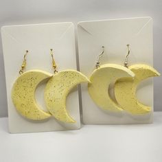 Crescent Moon Earrings, these are apart of the Fantasy Earrings Collection! Enjoy<3 Luxury Crescent Earrings For Women, Affordable Elegant Crescent Earrings, Luxury Crescent Shaped Women's Earrings, Luxury Elegant Crescent Earrings, Luxury Crescent Earrings, Luxury Crescent-shaped Earrings For Women, Luxury Crescent-shaped Women's Earrings, Fantasy Earrings, Crescent Moon Earrings