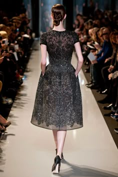 Black Dress Lace, Elie Saab Black, Elie Saab Black Dress, Black Elie Saab Gown, Elie Saab Black Lace Dress, Elie Saab 2021 Haute Couture, Coctail Dresses, Couture Gowns